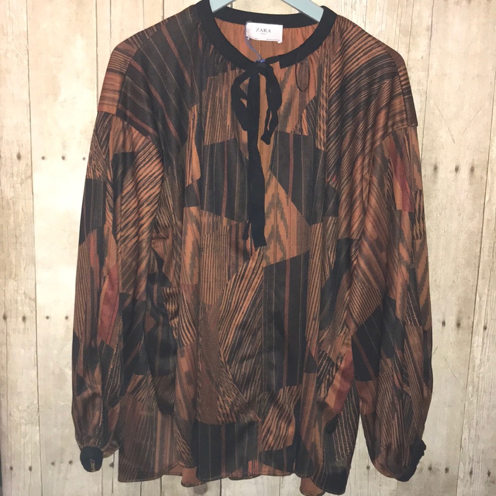 Zara Abstract Top - Picture 4 of 6